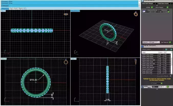 Diamond Engagement Ring R183