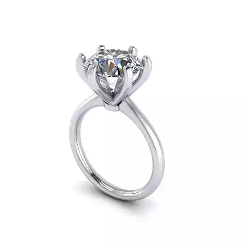 Solitaire Diamond Women Wedding Ring R174