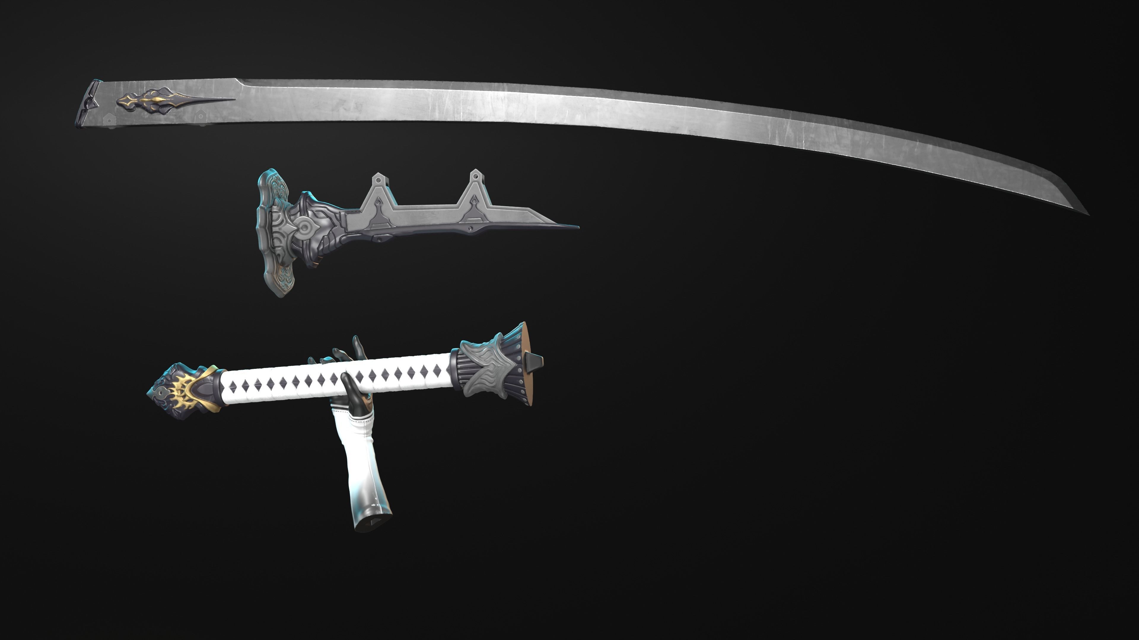 2b  Nier Automata 3D print model_14