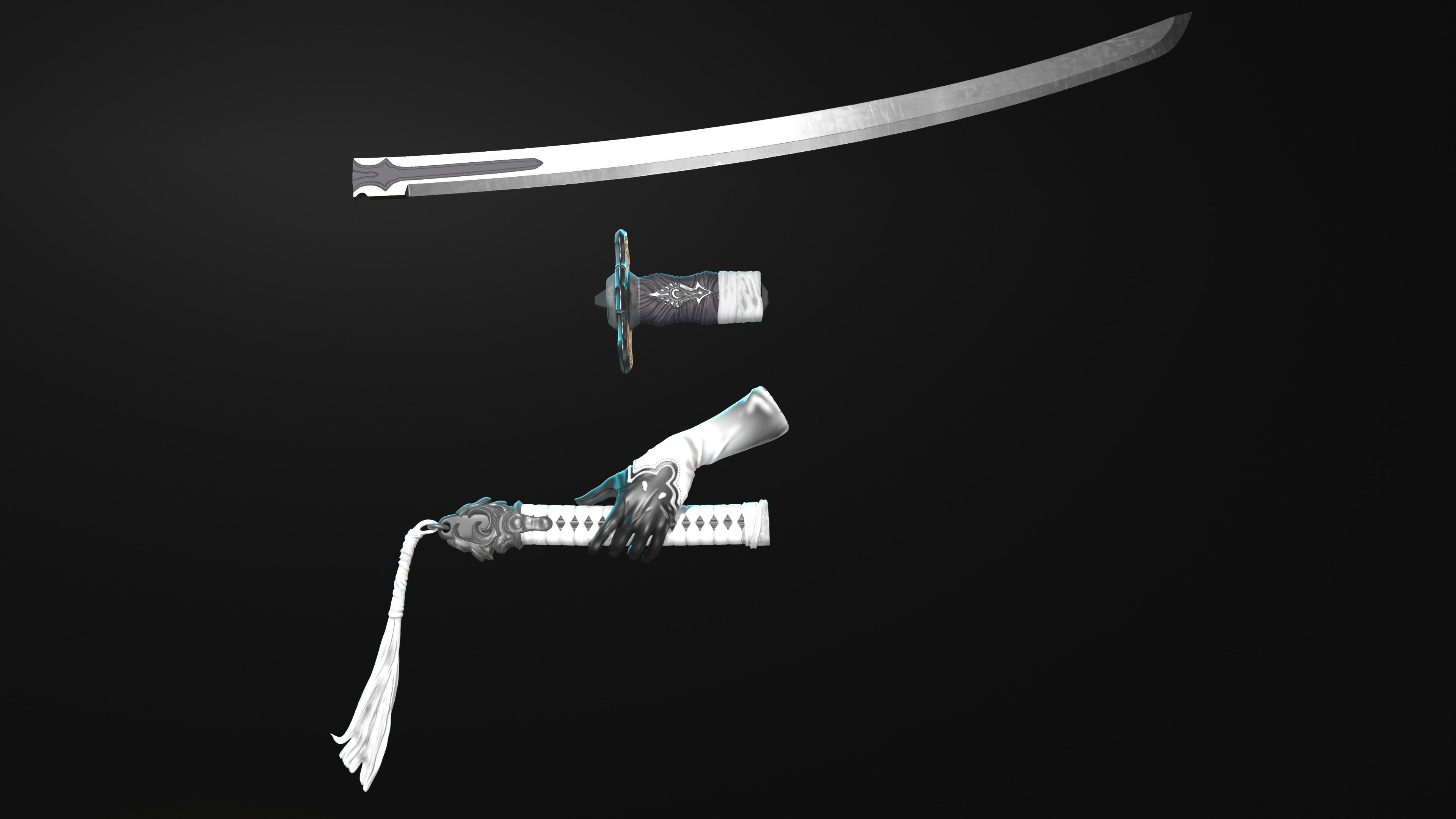 2b  Nier Automata 3D print model_15