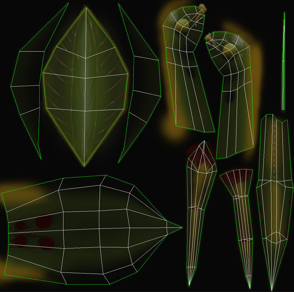 Animated Mantis Low-poly 3D model_9