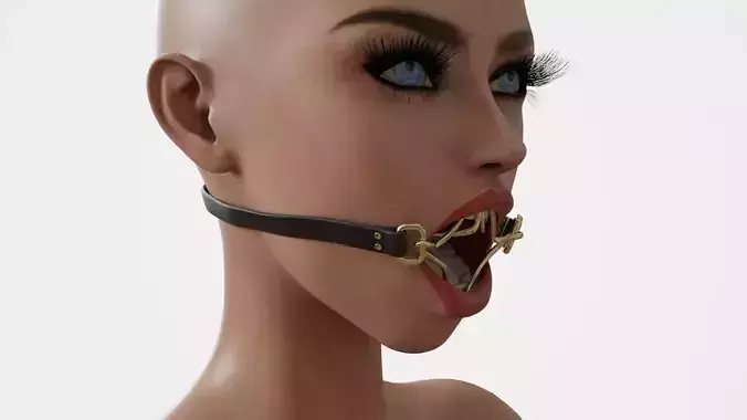 metal mouth gag for MONA