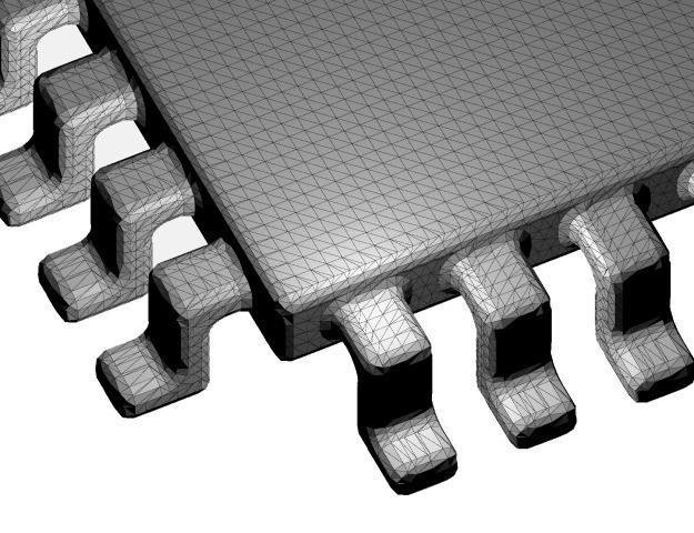 Cartoon Microchip 3D model_6