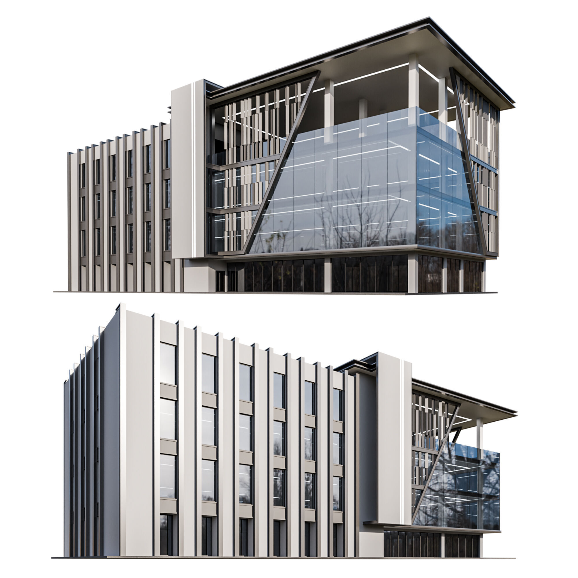 exterior design  3D model_1