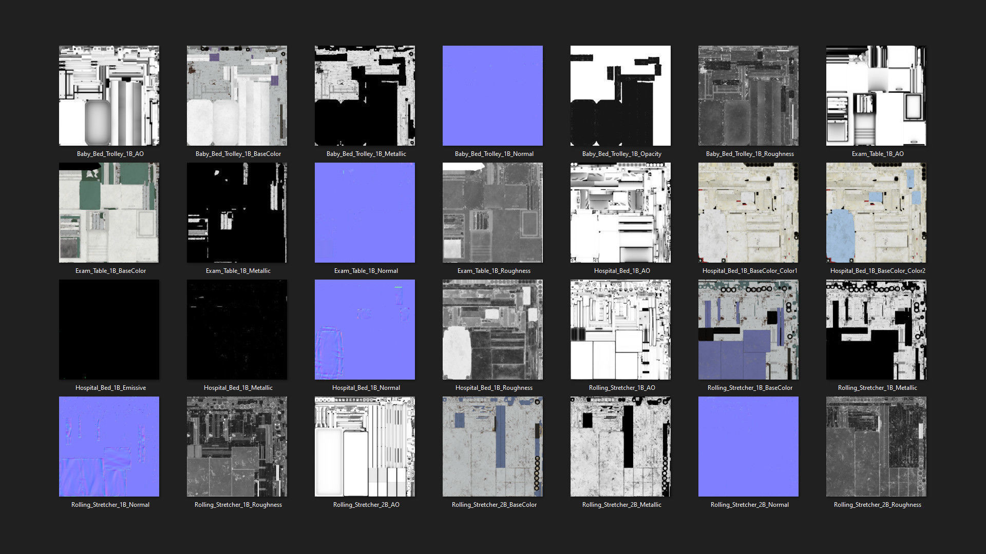 Hospital Props Mega Collection 1B _116
