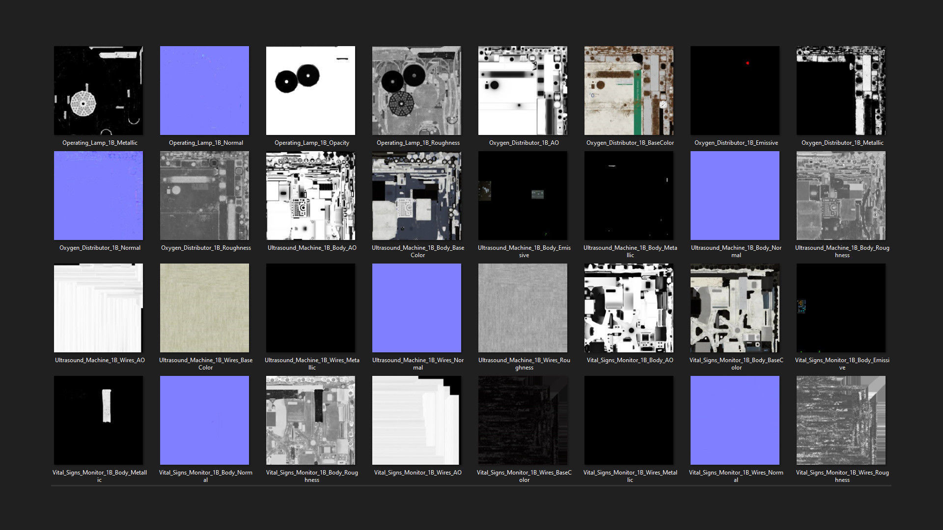 Hospital Props Mega Collection 1B _44