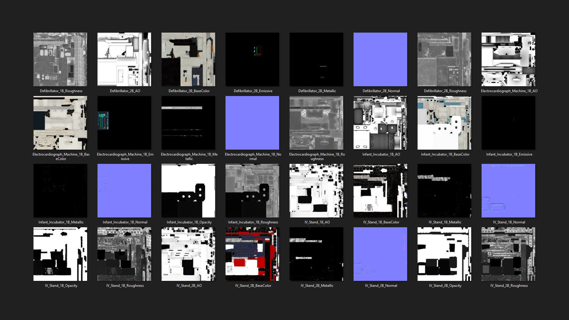 Hospital Props Mega Collection 1B _42