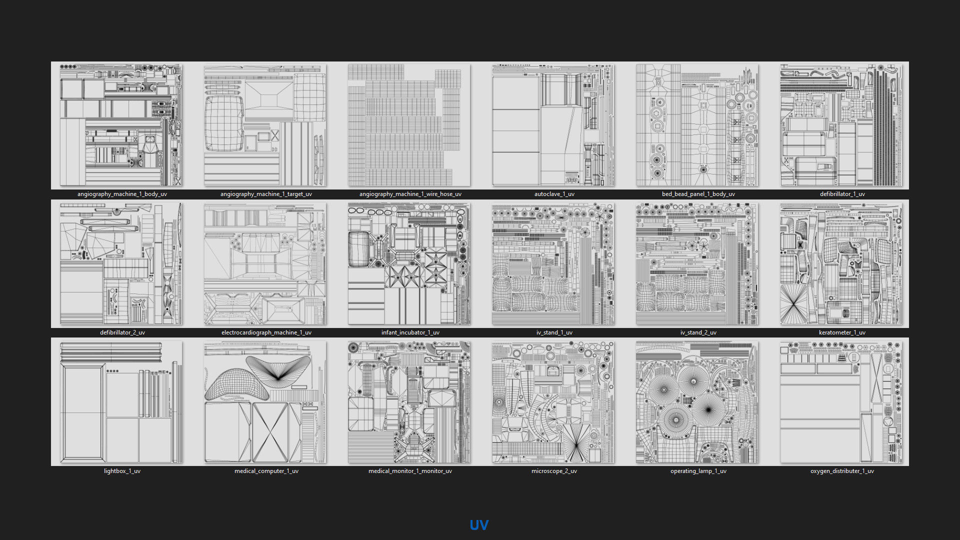 Hospital Props Mega Collection 1B _39