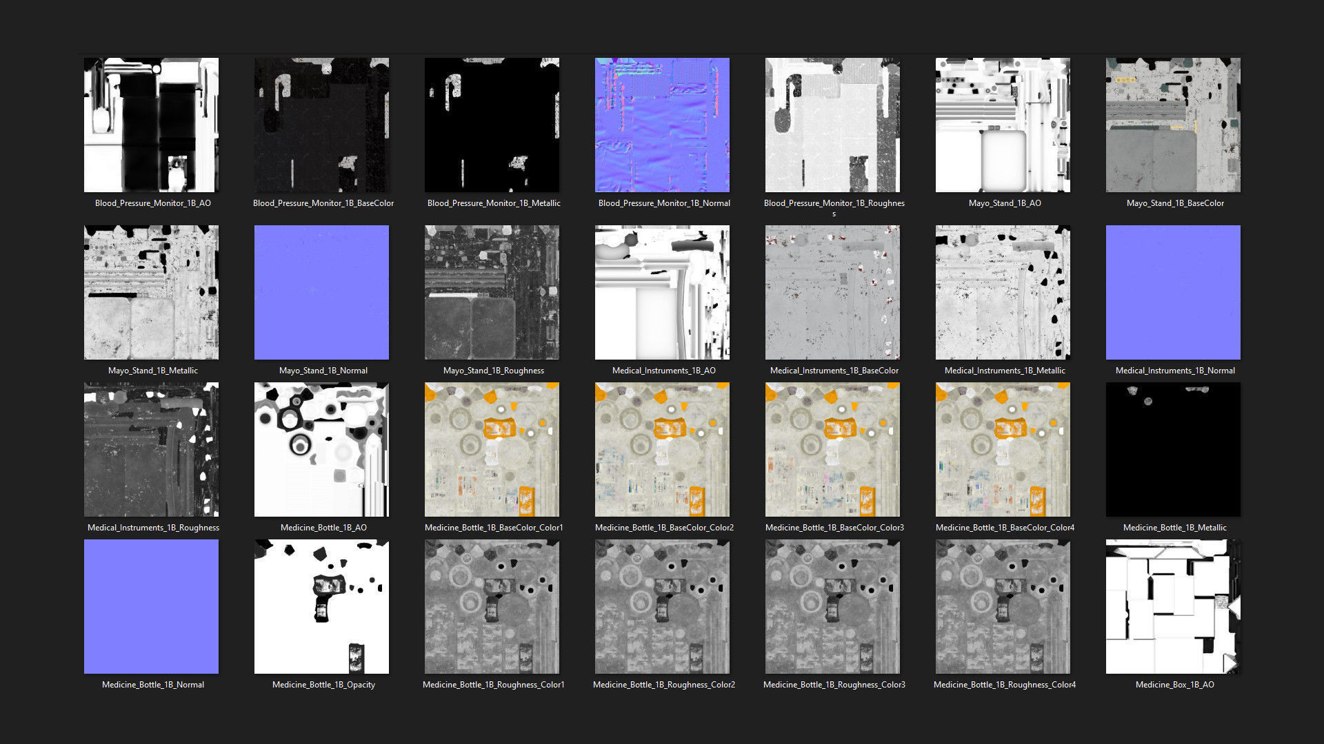 Hospital Props Mega Collection 1B _103