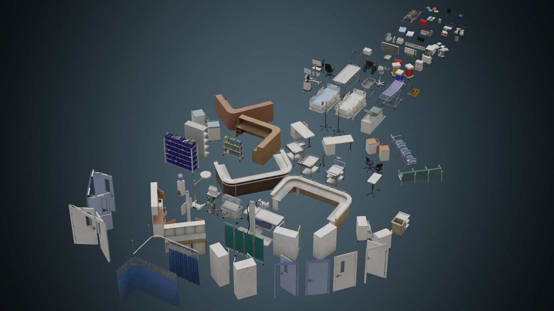 Hospital Props Mega Collection 1B _1