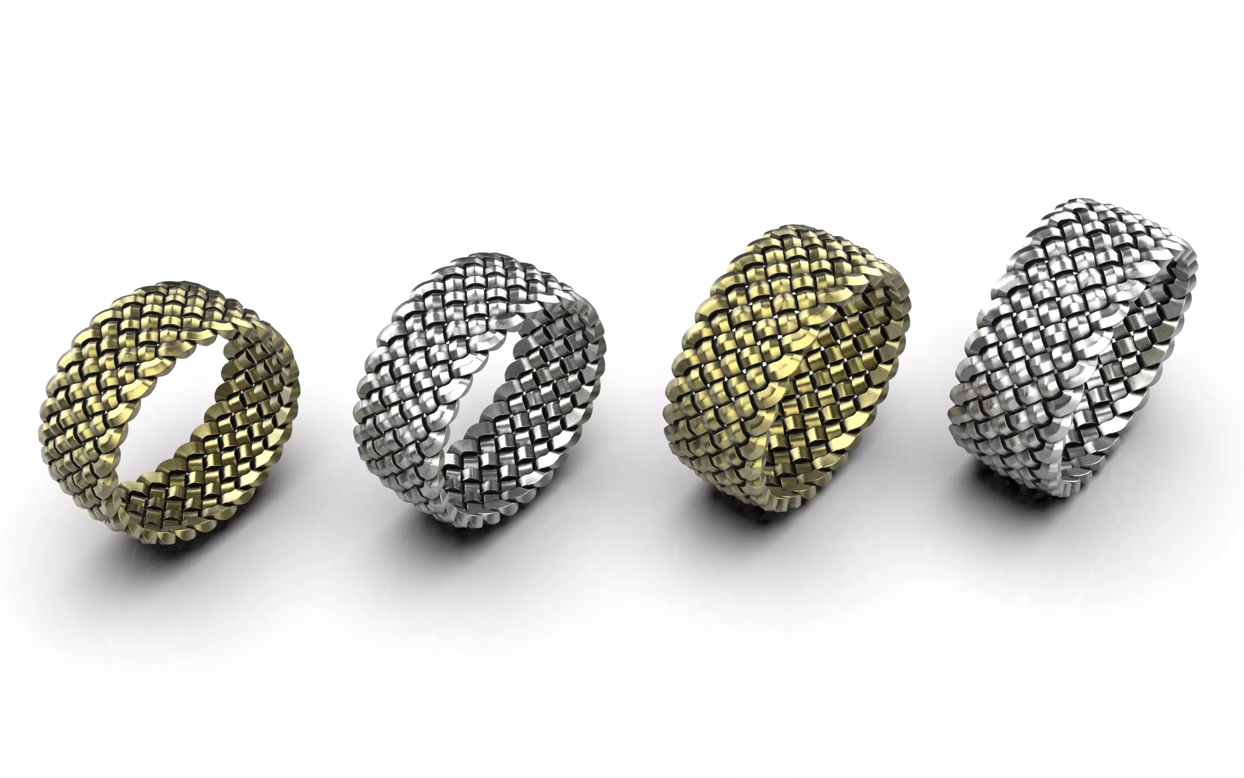 Braided ring Free 3D print model