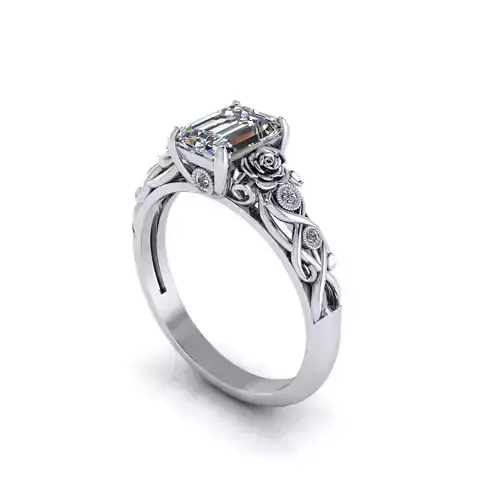 Women Diamond Fashion Ring R165