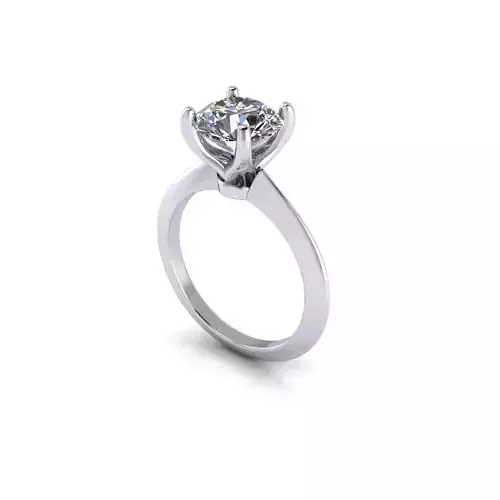 Solitaire Diamond Engagement Ring R171