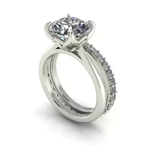 Matching Women Diamond Fashion Ring R163