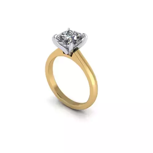 Solitaire Women Diamond Engagement Ring R167