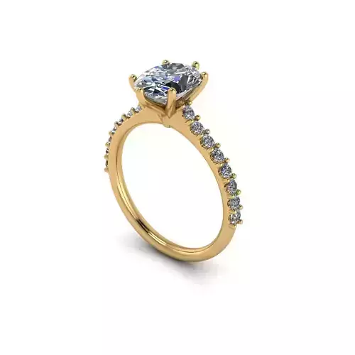 Solitaire Women Diamond Fashion Ring R156