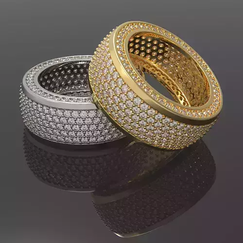Diamond pave Ring