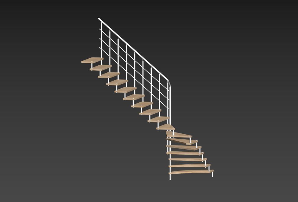 staircase 3D model_14