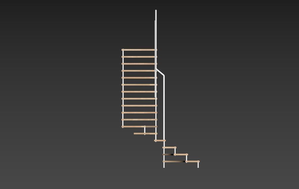 staircase 3D model_10