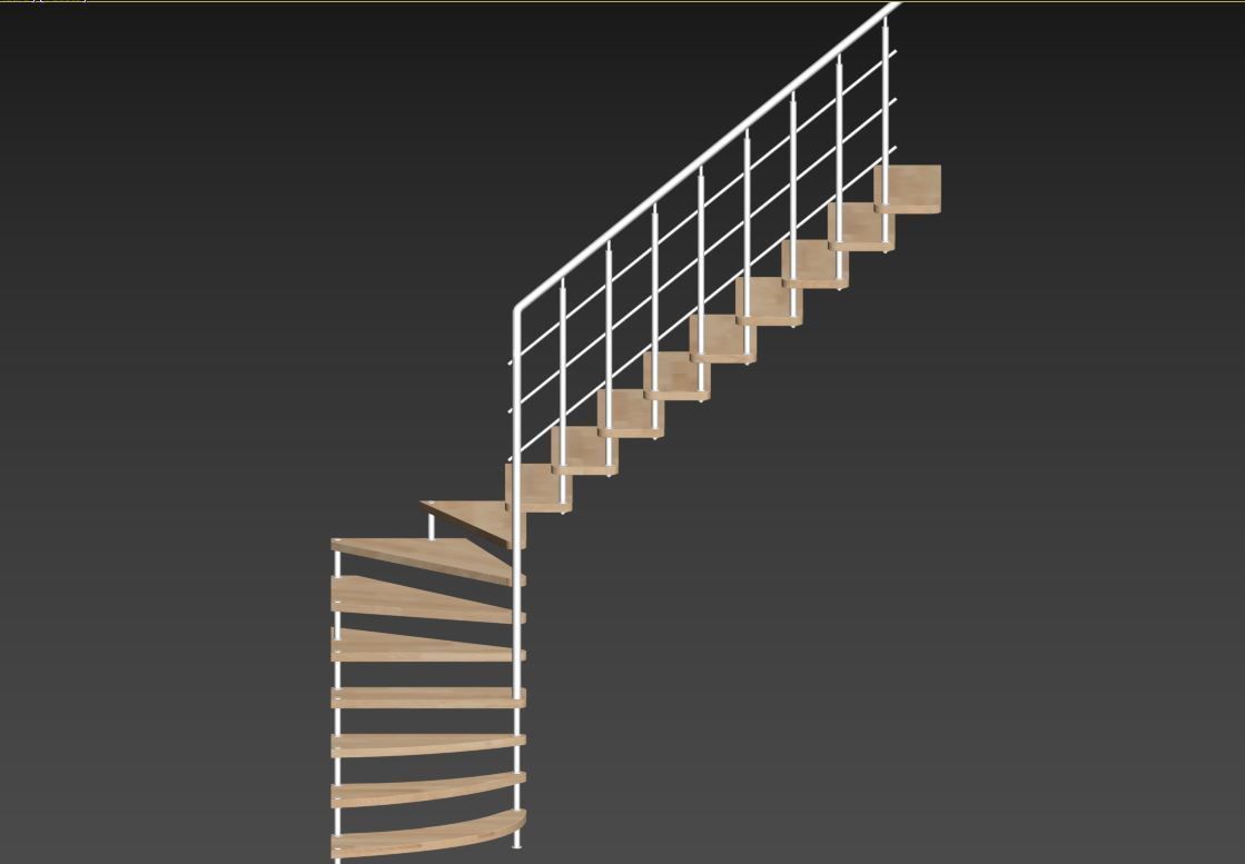 staircase 3D model_20