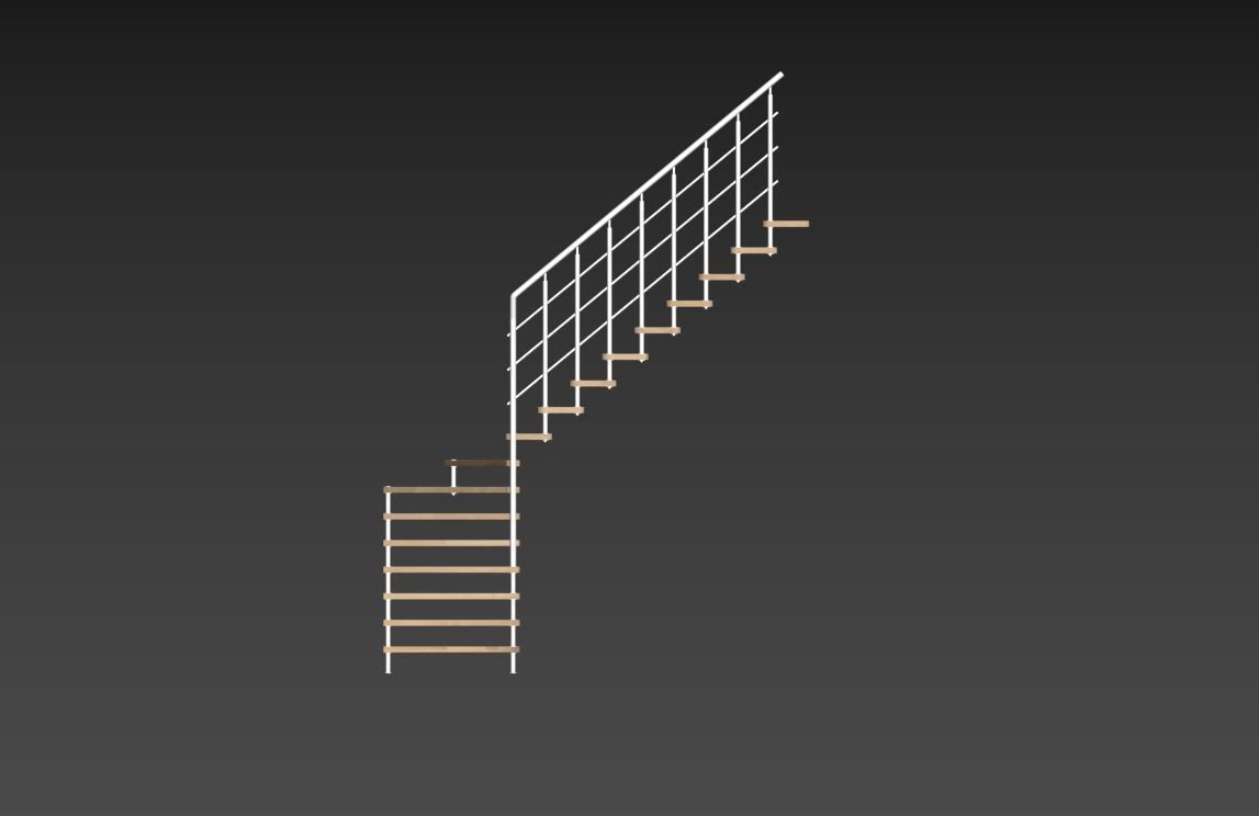 staircase 3D model_13