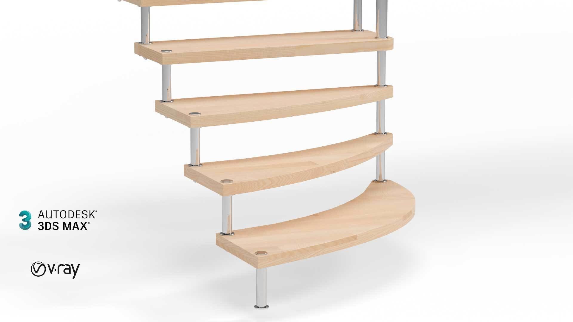 staircase 3D model_1