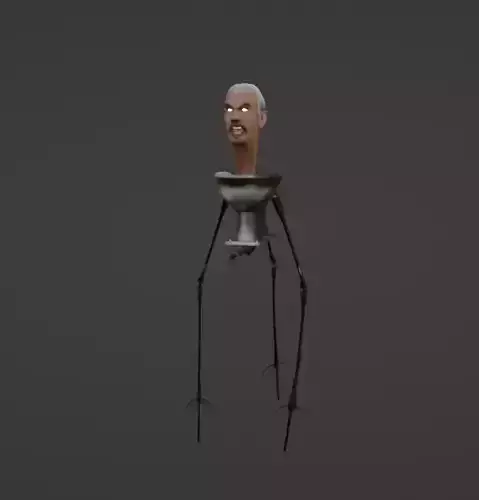 Strider Skibidi 3D model
