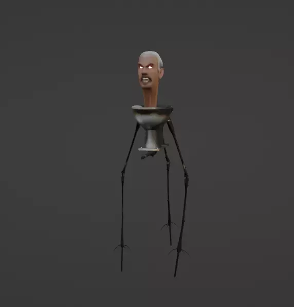 Strider Skibidi 3D model