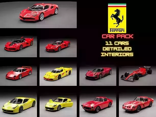 Ferrari Pack 11 CARS