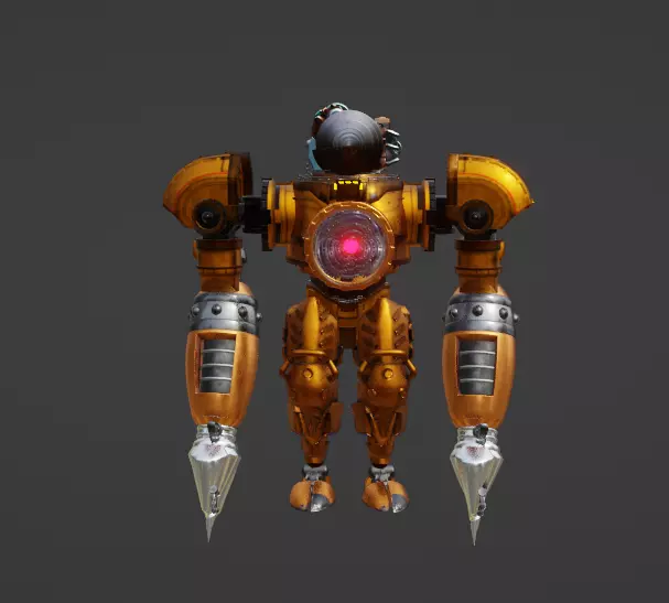 TitanDrill 3D model_0