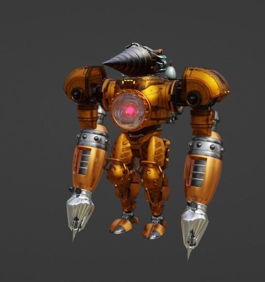 TitanDrill 3D model_1