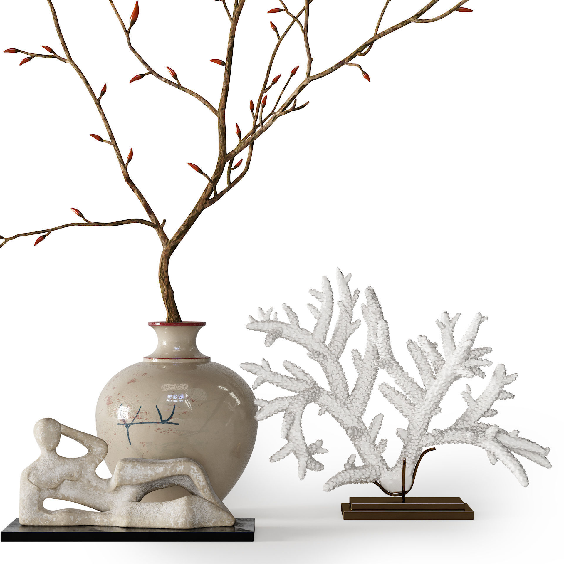 Decor Set 217 3D model_3