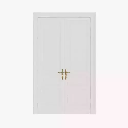 Home Interior Door Low-poly 3D model