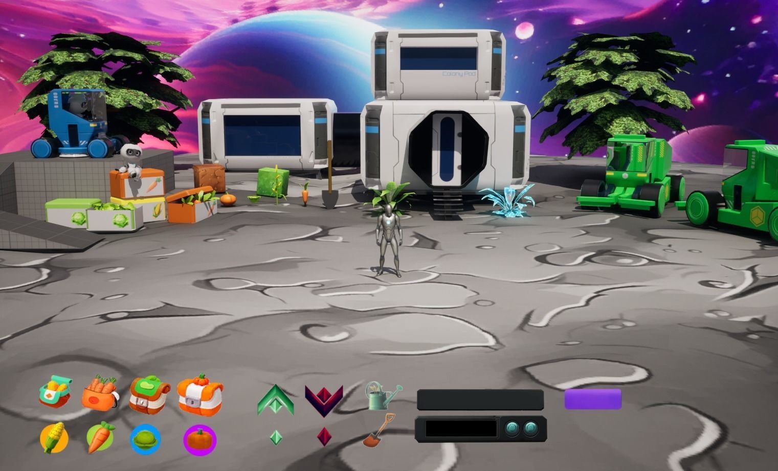 Game Ready Scifi Asset Pack Low-poly 3D model_5