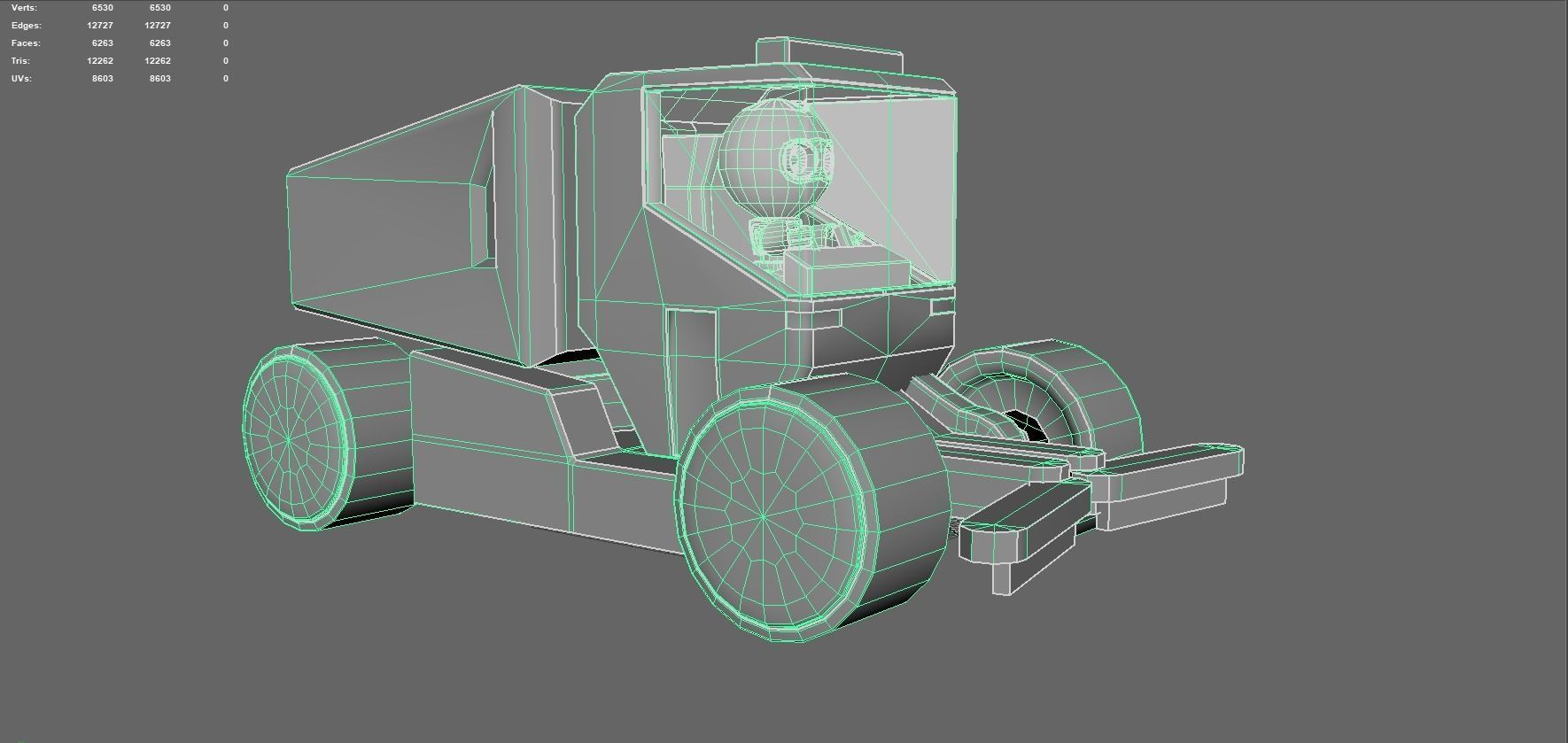 Game Ready Scifi Asset Pack Low-poly 3D model_12