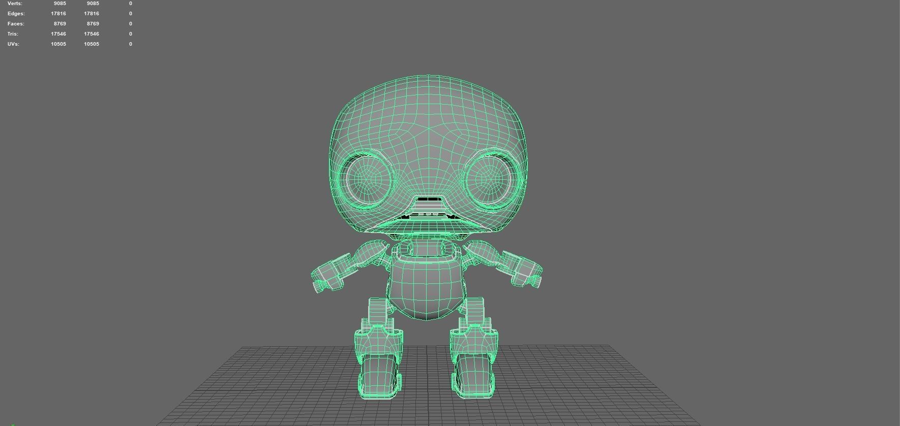 Game Ready Scifi Asset Pack Low-poly 3D model_10