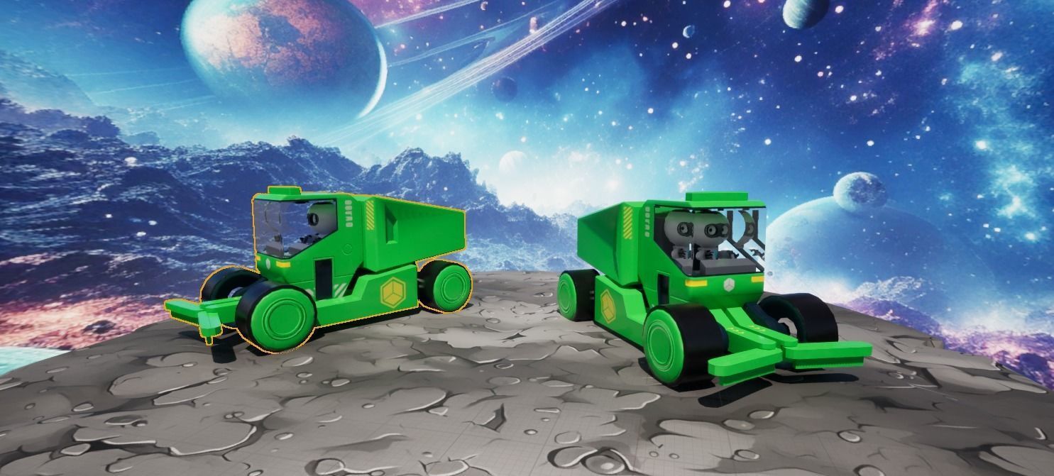 Game Ready Scifi Asset Pack Low-poly 3D model_7