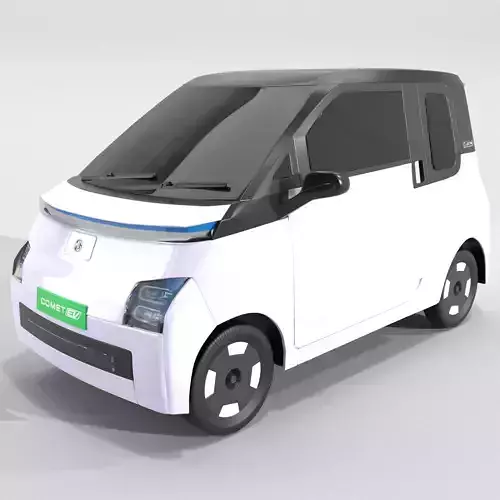 MG Comet Electrick Car White