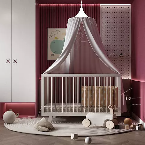 baby room 3D model