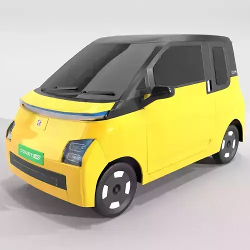 MG Comet Electrick Car Yellow