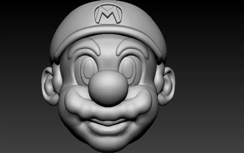 Super mario 3D print model_0