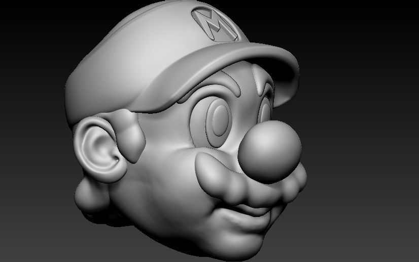 Super mario 3D print model_3