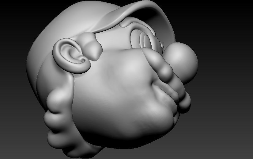 Super mario 3D print model_4