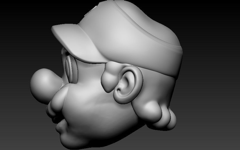 Super mario 3D print model_1