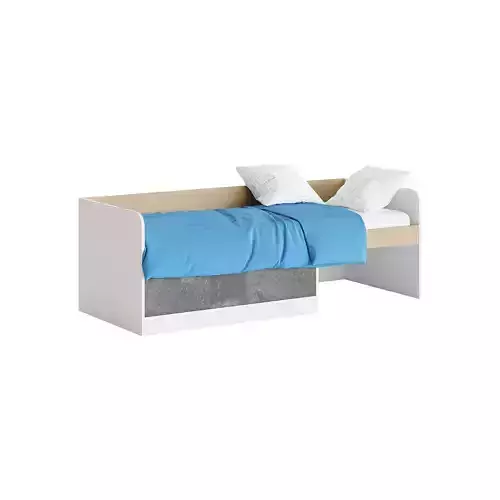 Combined bed TriYa Charlie 3D model