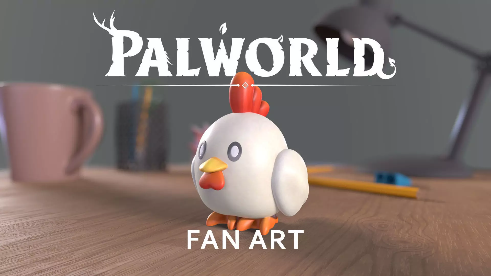 PALWORLD 03 CHIKIPI FANART 3D print model_0