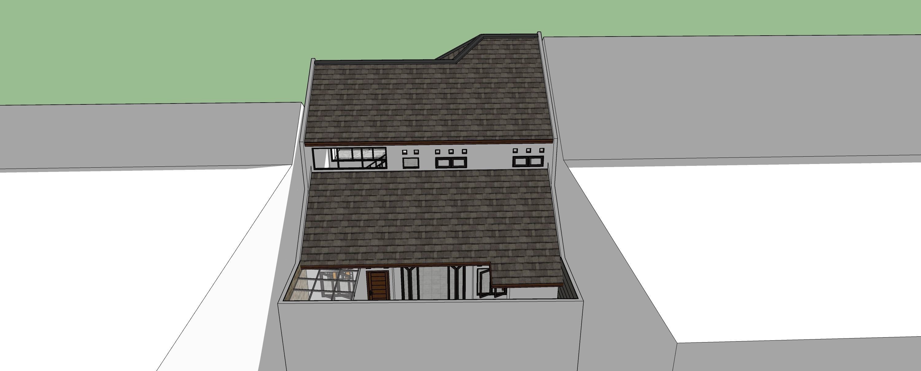 minimalist house 3D model_2