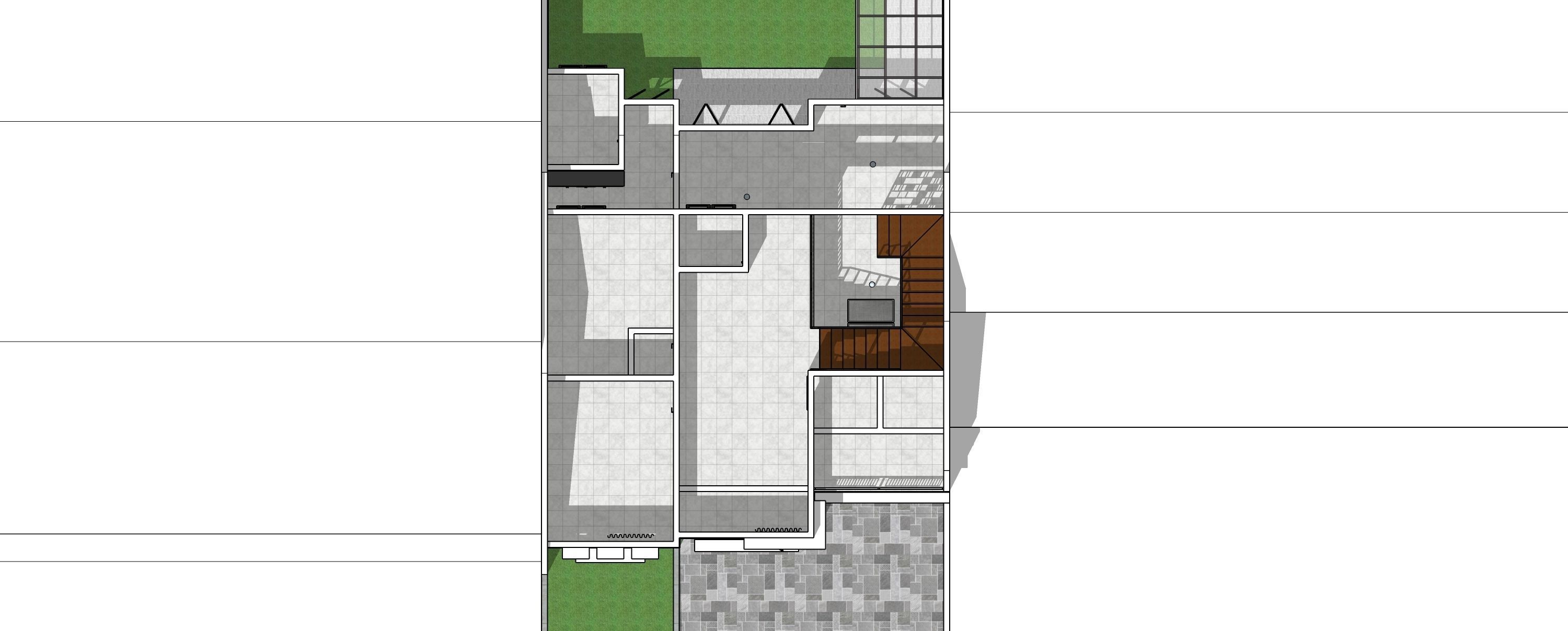 minimalist house 3D model_4