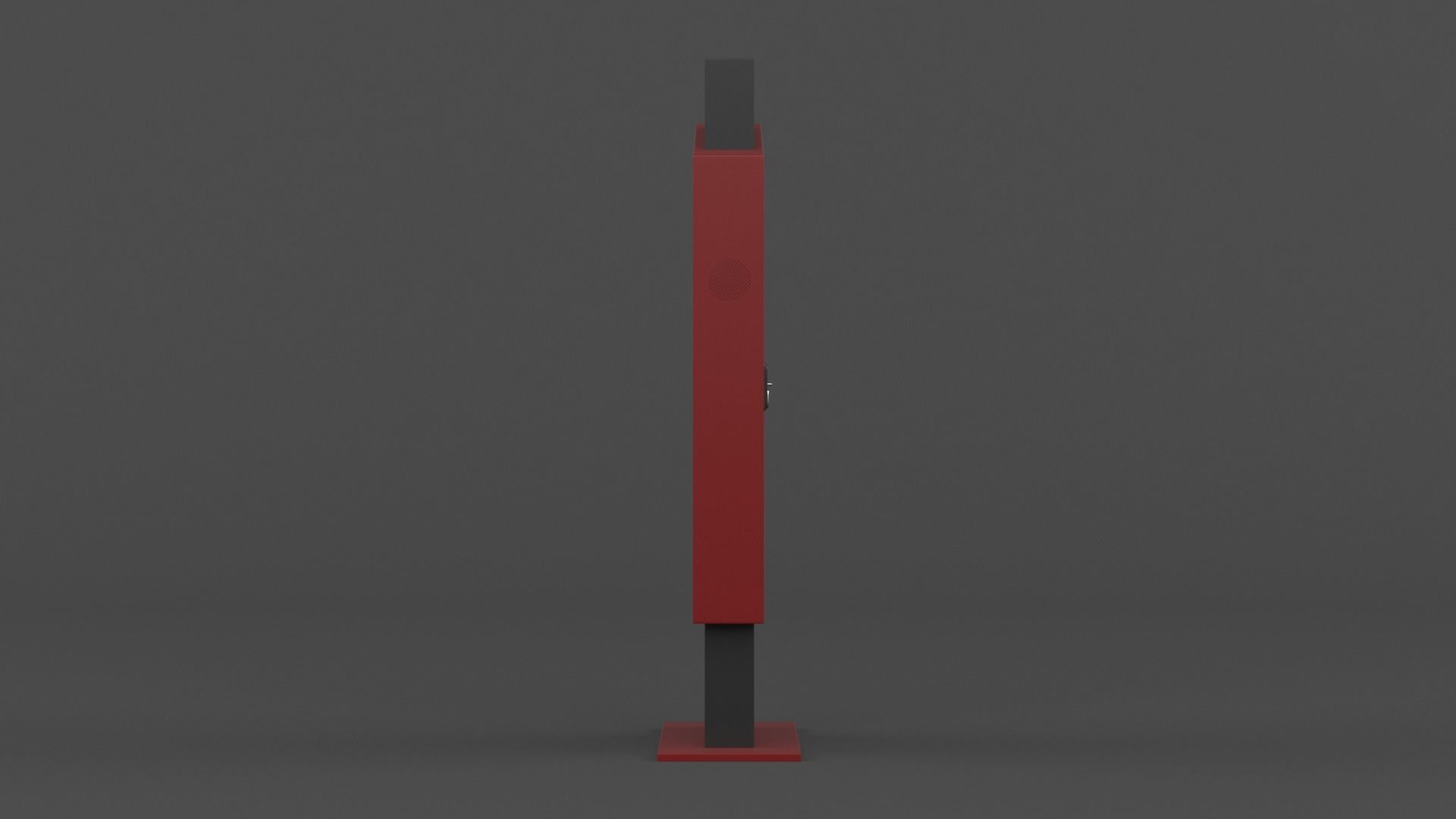 Electronic Kiosk 3D model_3
