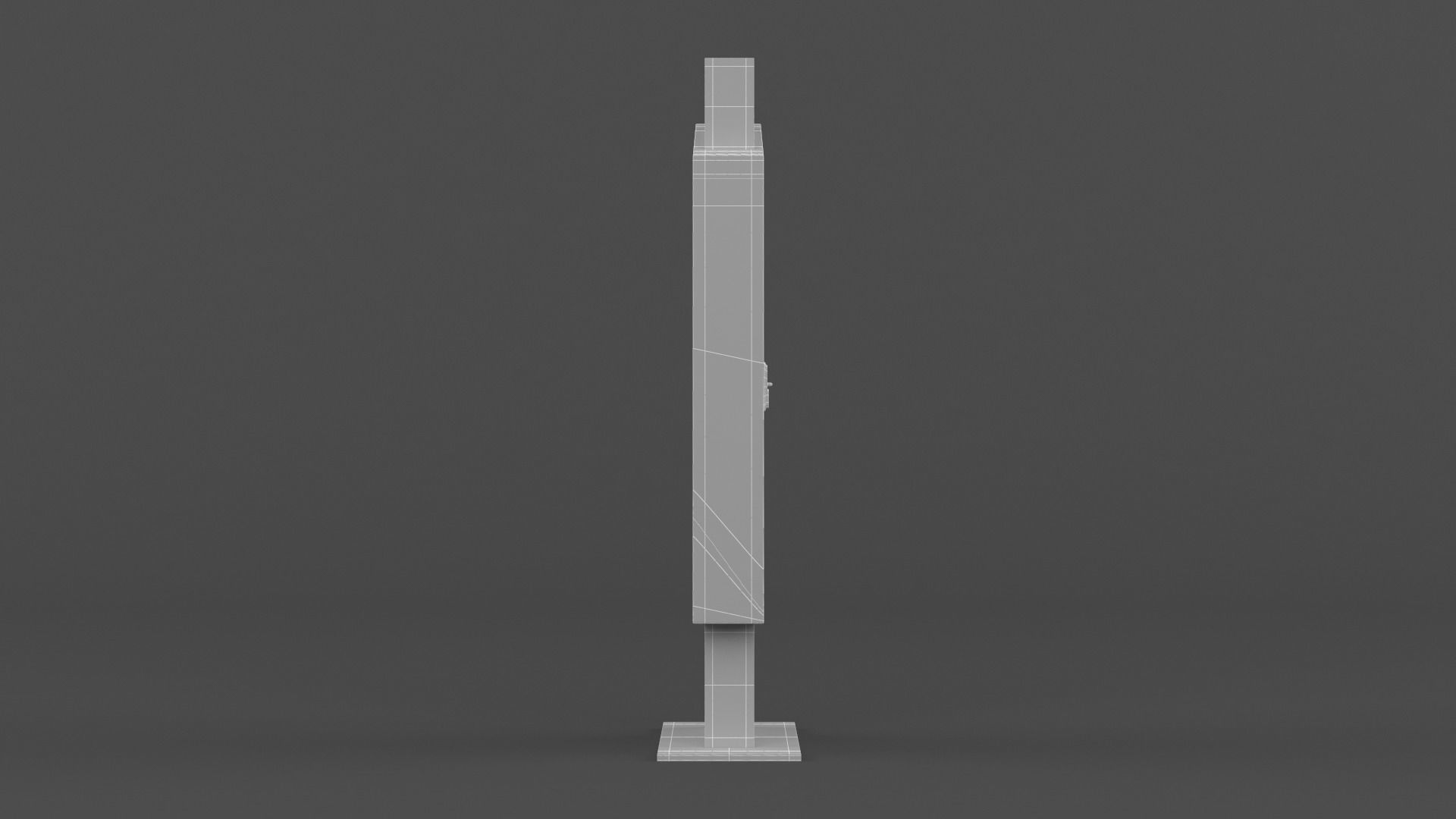 Electronic Kiosk 3D model_9